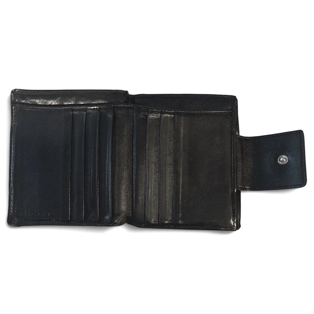 Bvlgari Leather Bifold Wallet